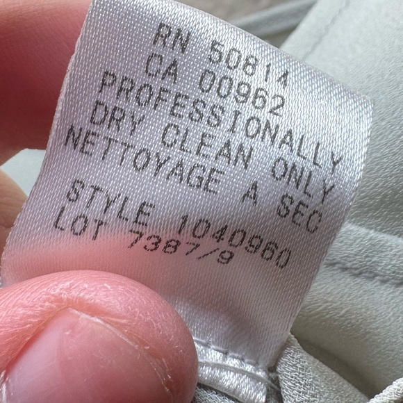 Women’s TAHARI XS VTG RARE linen & Nylon blend boat neck layered dress - Picture 10 of 16